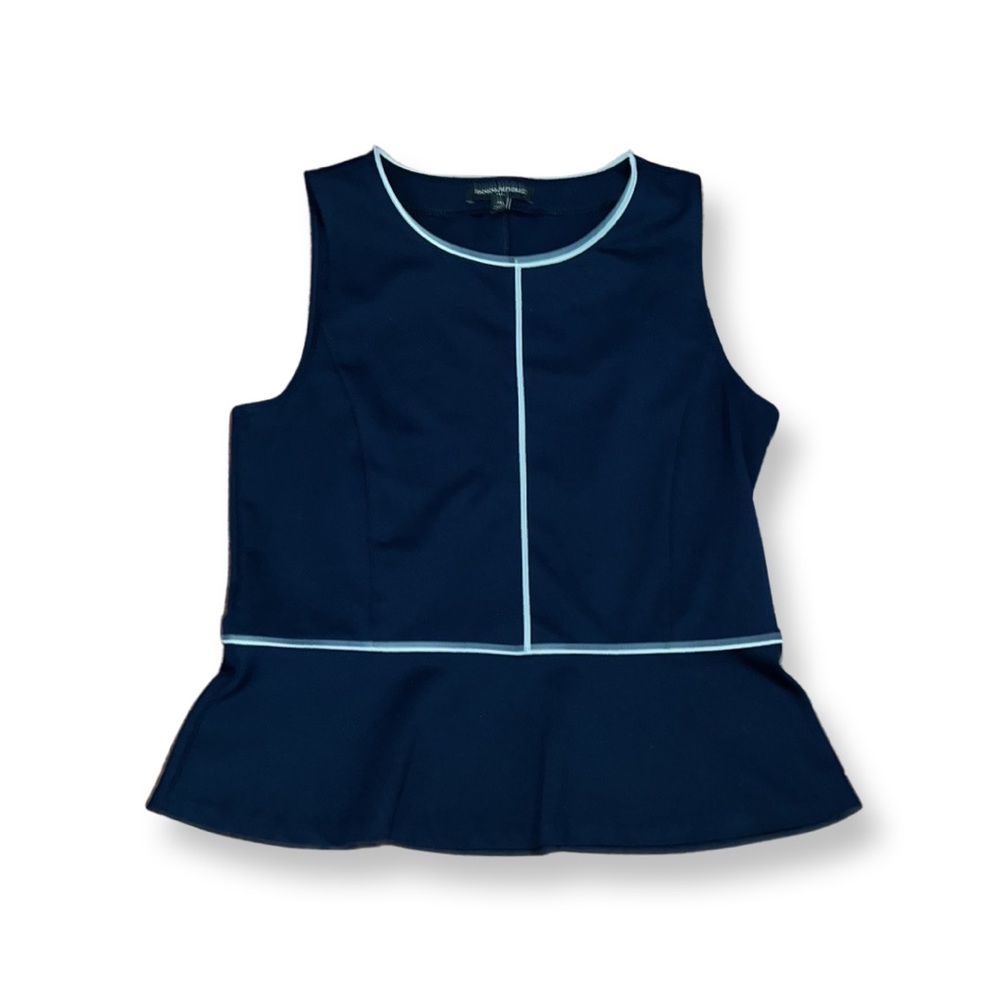 Banana Republic Sleeveless Navy top